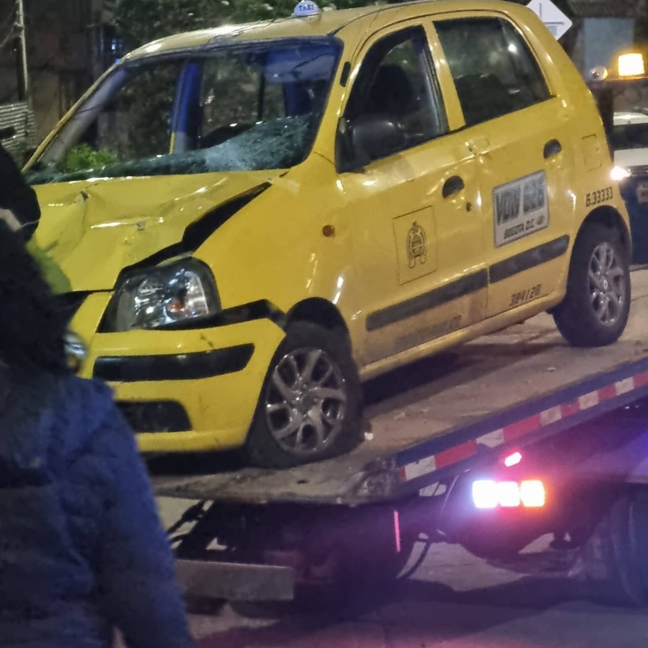Accidente en Bogotá