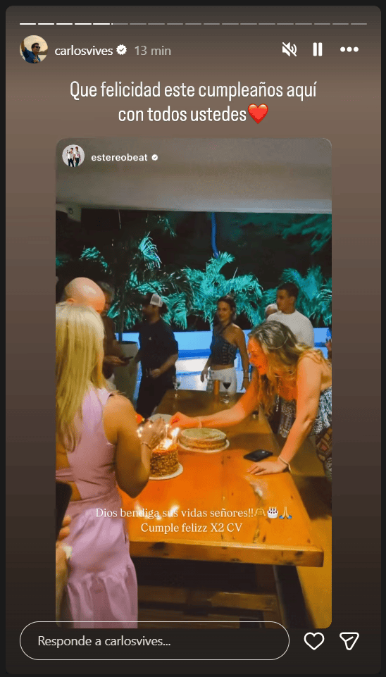 Cumpleaños Carlos Vives