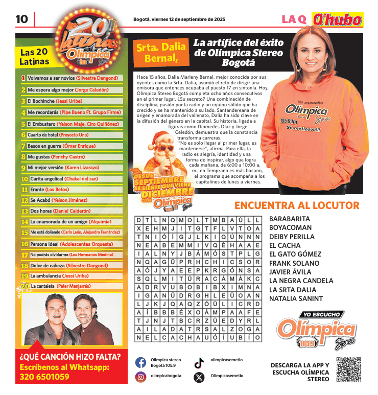 Olímpica Stero Qhubo Bogotá