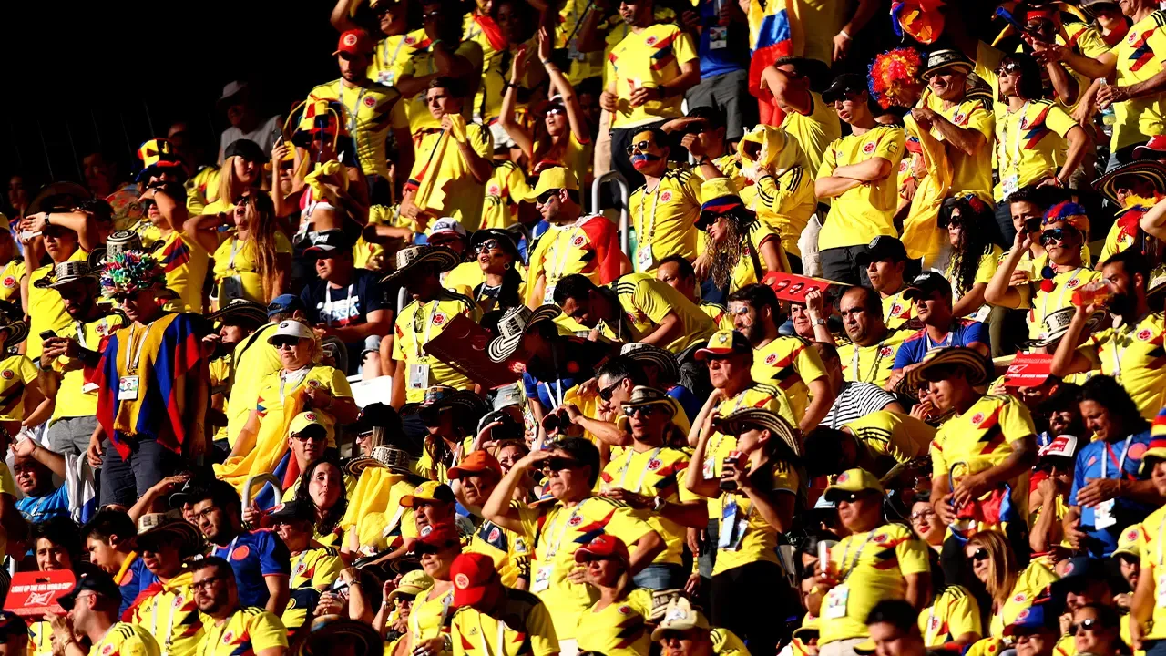 en la foto: Hinchas selección Colombia en la foto: Hinchas selección Colombia