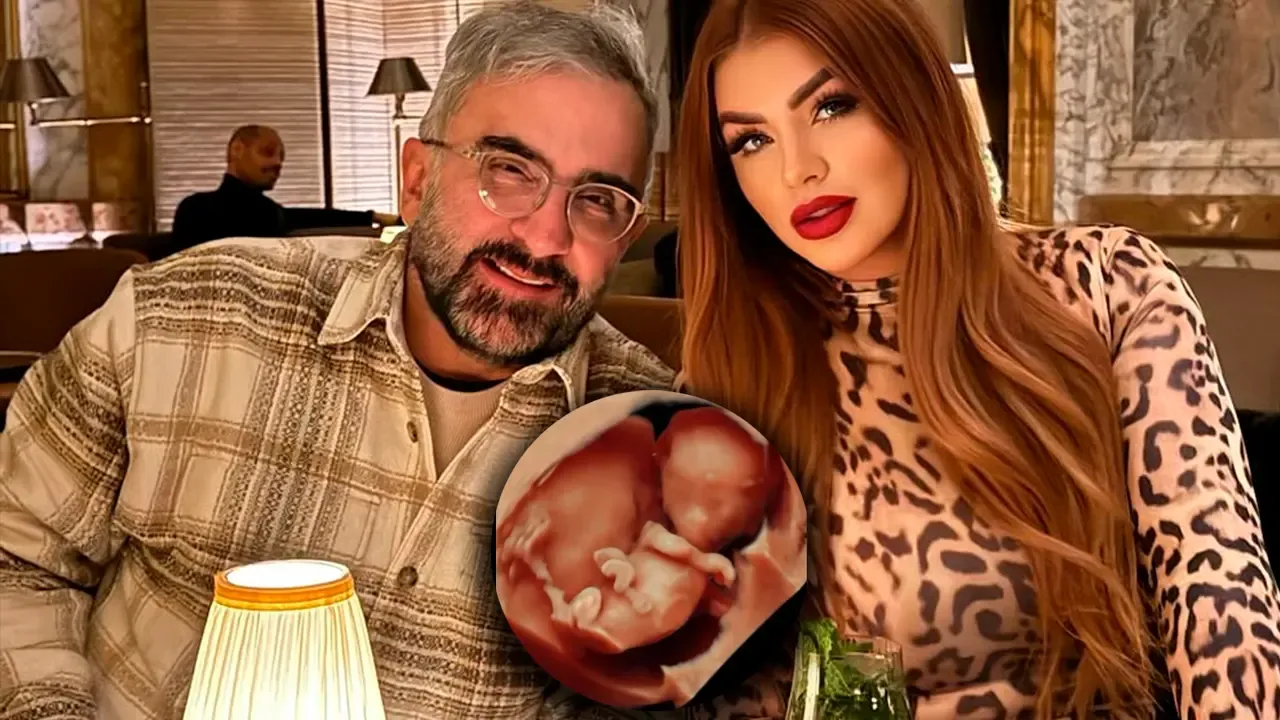 En la foto: Vicente Fernández Jr. y Mariana Gonzáles. 