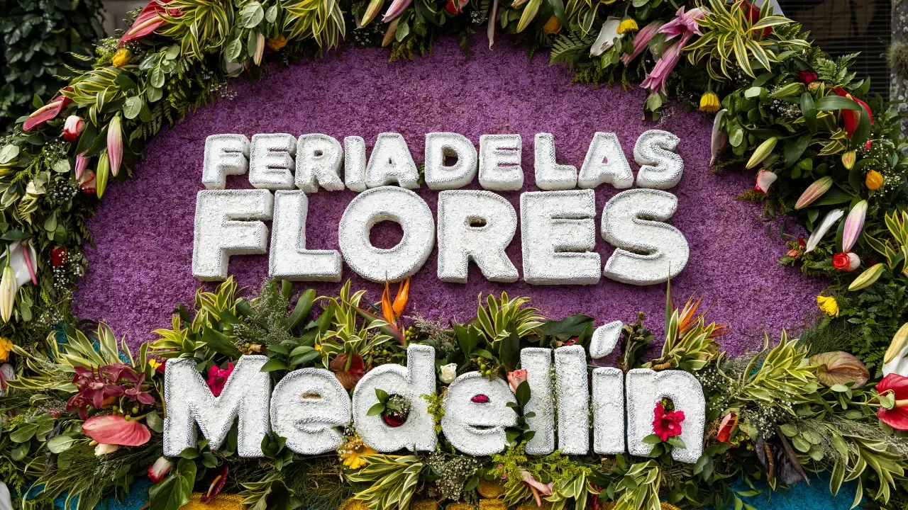 En la foto: Silleta feria de las flores Medellin