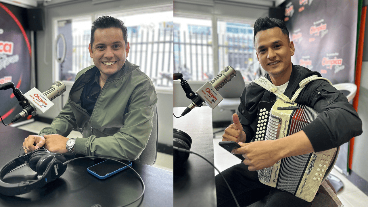El Bola Corrales y Camilo Quintero, dupla vallenata