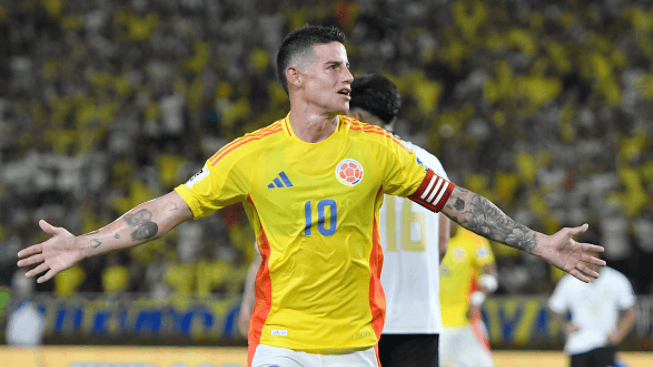 James Rodríguez, capitán de la Selección Colombia