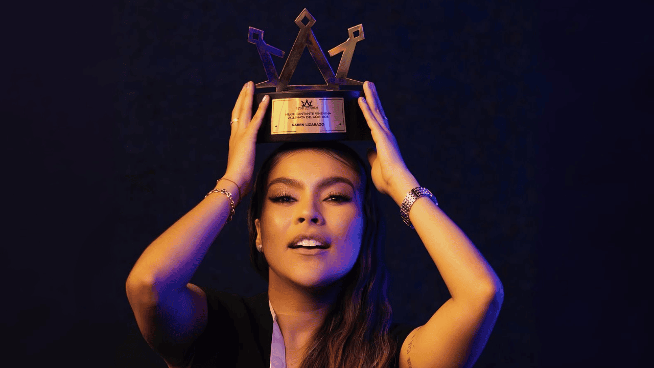 Karen Lizarazo, cantante vallenata