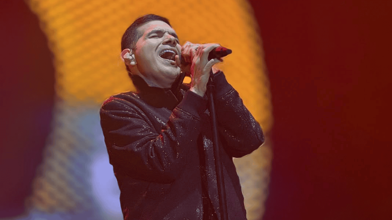 Peter Manjarrés, cantante vallenato.
