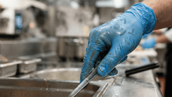 Guantes en la cocina