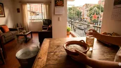 En la foto: Casa Colombiana.