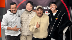 Romeo, Zion Hwang, Carlos Panda y Julián Pinilla
