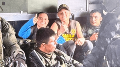 Miguel Ayala tras su liberación